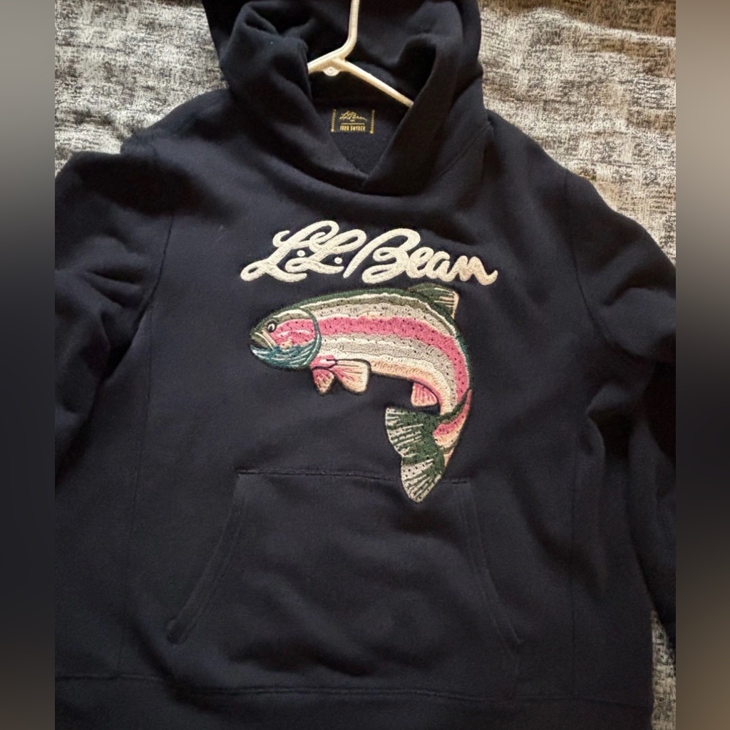 Todd Snyder X Ll Bean Sweatshirt Hoodie Xxl Trout Patch